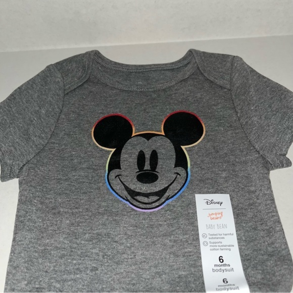New Baby Jumping Beans Mickey Mouse‎ Bodysuit by Disney Pride Mickey
